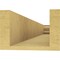 Ekena Millwork 6in. W x 4in. H x 36in. L Newport Woodgrain TimberThane Rafter Tail, Primed Tan RFTUR06X04X36NEWRCPR - alternate 4